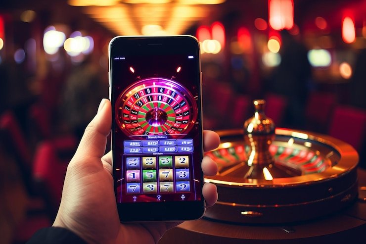 Antarmuka aplikasi mobile totowin menampilkan sportsbook Liga 1 dan live dealer